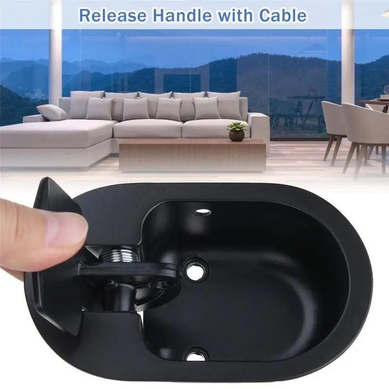 1pcs Metal Handle Durable Recliner Chair Sofa Couch Release Lever Recliner Mechanism Replacement Brand Reclining Armchair Handle furniture handles