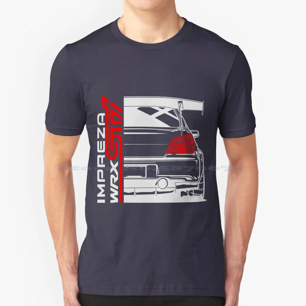 Sti Wrx T Shirt 100% Cotone Tee Racing Wrx Wrc Sti Imprza Sti Wrx Jdm Jdm Legends Jdm Classics Jdm Lovers Jdm Appassionato Jdm