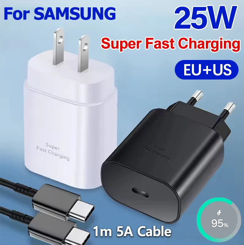 25W Super Fast Charging USB-C Wall Adapter