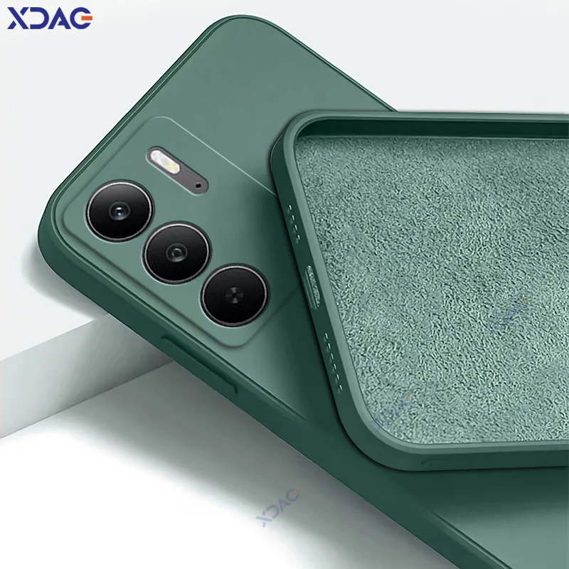 Enhanced Liquid Silicone Shockproof Phone Case - Soft Protective Anti-Drop Cover