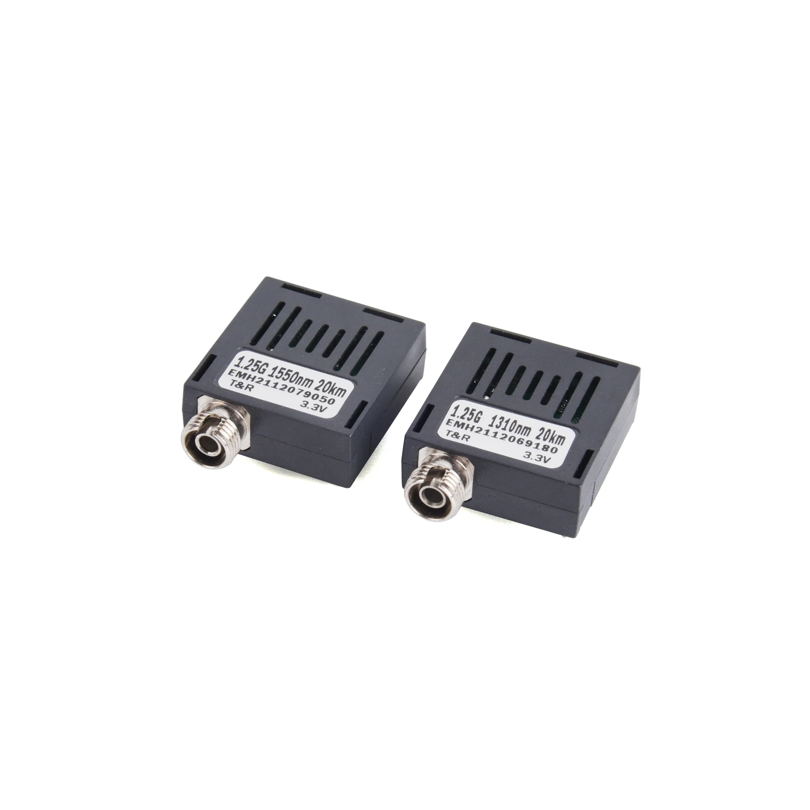 1Pair 1*9 Gigabit Fiber Optical Module 1000M FC UPC APC 1.25G Single Mode 20KM 1310nm/1550nm Fiber Send and Receive A+B Kit fiber transceiver module,sfp transceiver module