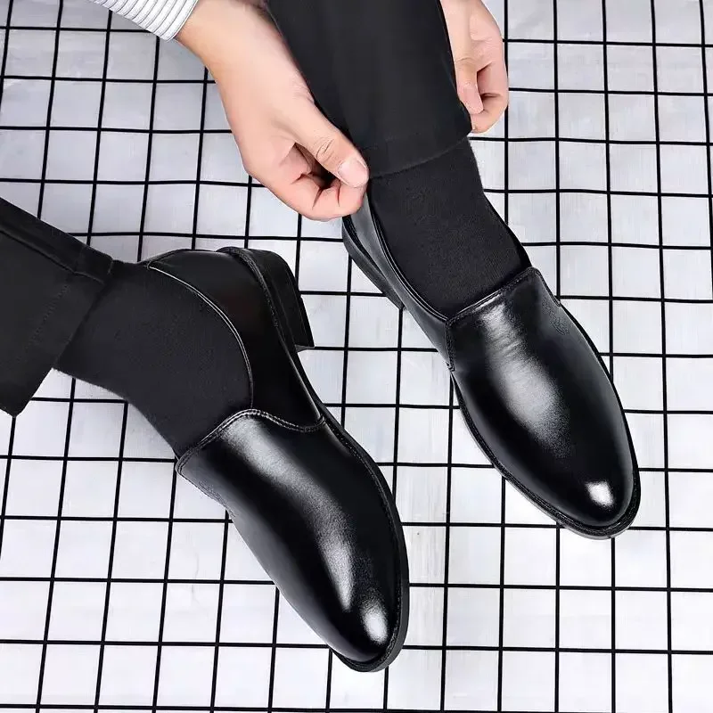 Men's Business Oxford Dress Shoes Lace-Up Office Wedding Formal Spring Autumn
