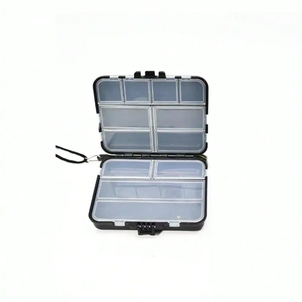 1PC Fishing Tackle Bait Storage Boxes, Portable Double-Sided Lure Hook Organizer, Mini Utility Lures Fishing Box 5