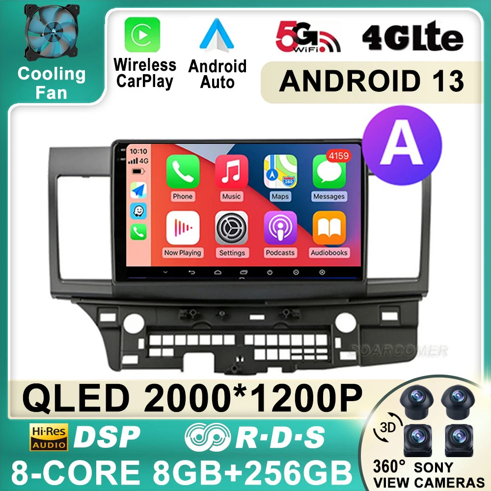 

Автомагнитола Mitsubishi Lancer 2007-2012 с поддержкой Wi-Fi и GPS