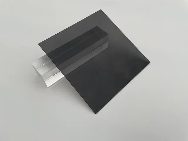 Translucent Black Tea Acrylic Sheet Plexiglass Board For Advertising,DIY  Scraft,Customize LED Screen Cover 1mm 3mm 5mm Thick