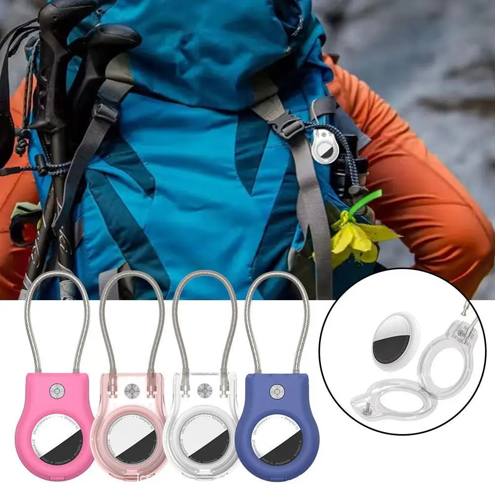 

Защитный чехол-брелок для Apple airtag, держатель для GPS-трекера с защитой от потери, аксессуары для airтеги