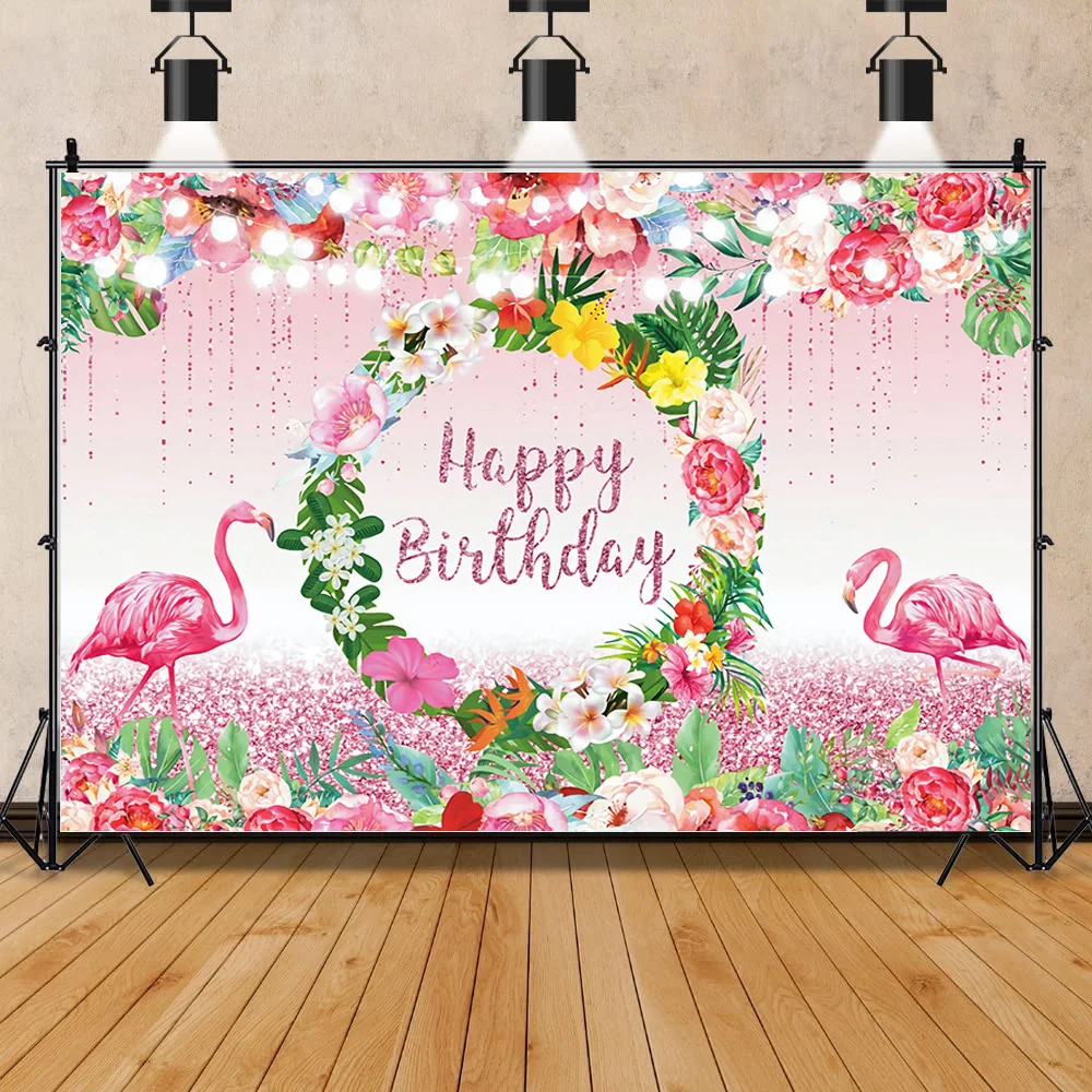 

SHUOZHIKE African Wildlife Children's Birthday Balloon Cloud Rainbow Garden Photography Background Prop MM-03