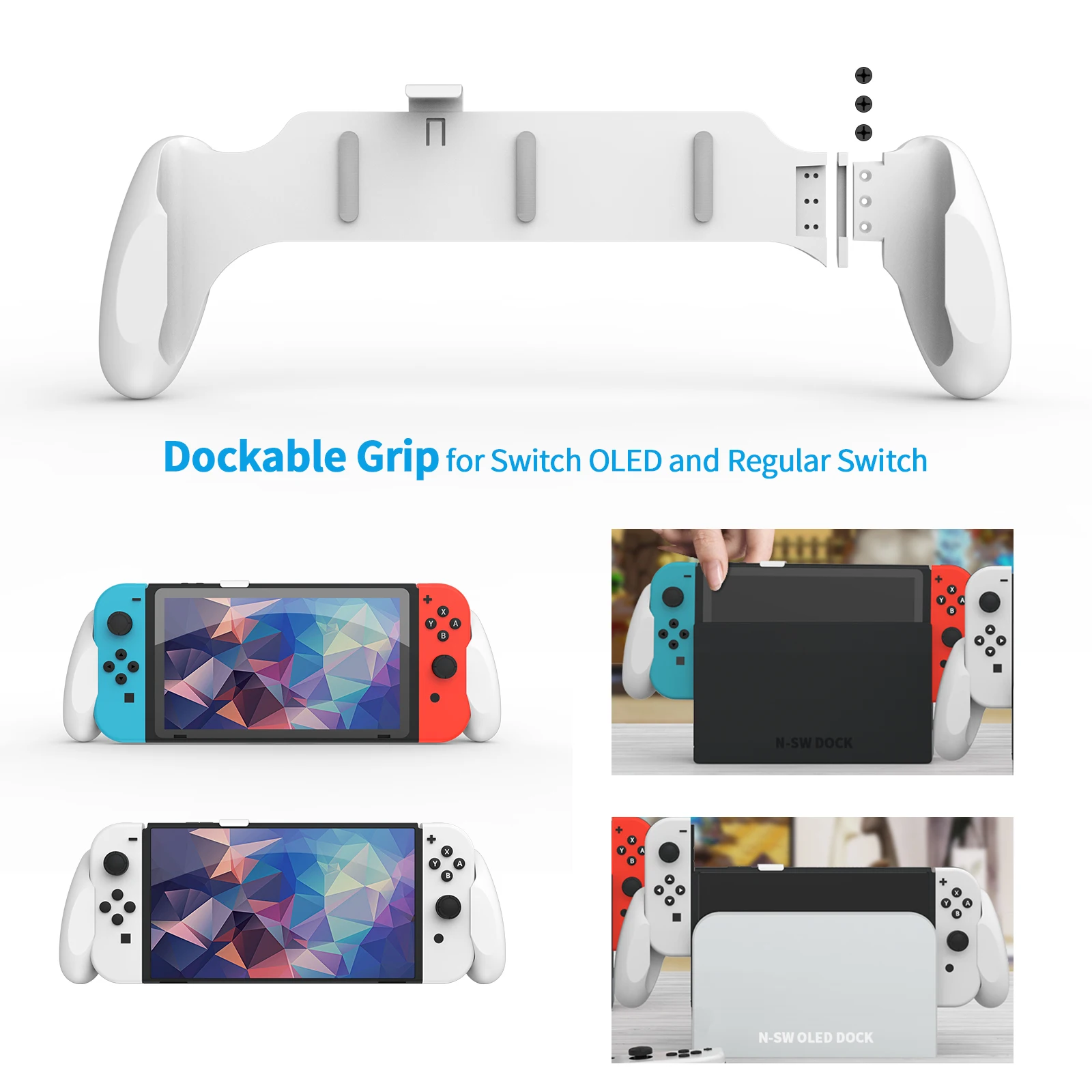 10-in-1 Sports Suit for Nintendo Switch,Including Handle,Steering Wheel Handle,Sky Sword Charging Seat,Small Handle Wrist Strap