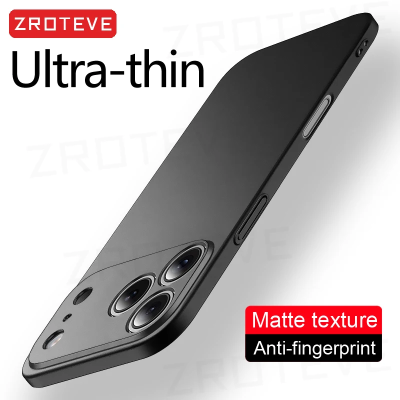 Slim Matte Hard PC Phone Case by ZROTEVE