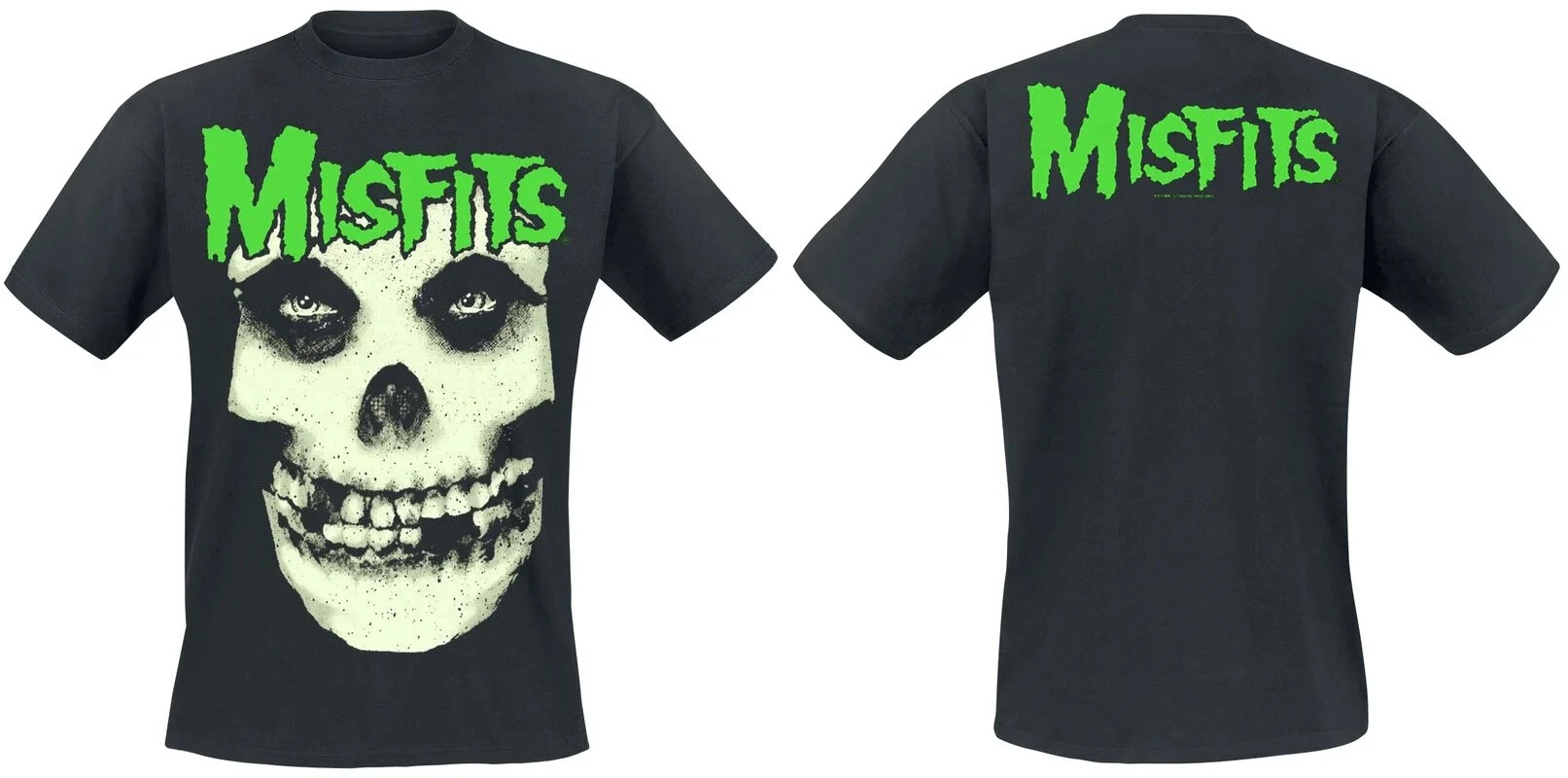 Misfits Graphic Printed Men's and Women's Short Sleeved Casual Loose T-shirt Can Be Luxurious and Fashionable All Year Round