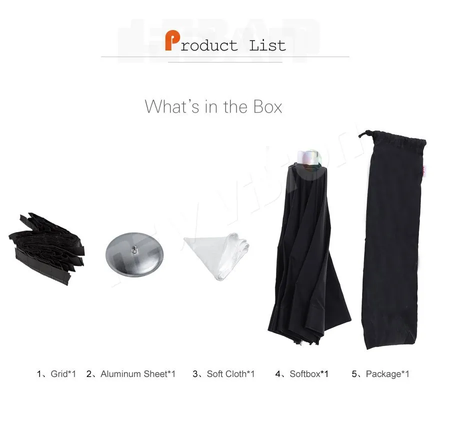 Description Picture 3 of itemGodox AD-S7 Multifunctional Soft Box Octagonal Honeycomb Grid Umbrella Softbox for WITSTRO Flash Speedlite AD200 AD180 AD360II