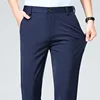 Men Suit Pants 2024 Elastic Slim Fit Dress Pants Business Solid Casual Loose Straight Leg Trouser Men Clothing Oversized 29-42 6