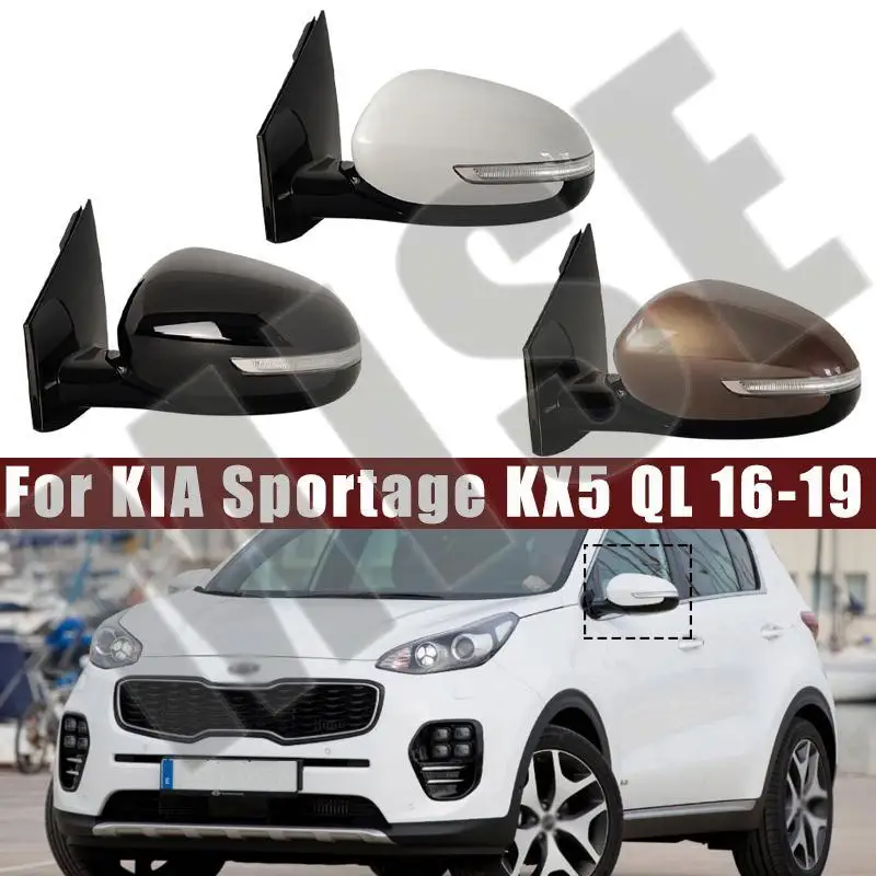 Per Kia Per Sportage Per QL 2015-2019 Auto Accessori Di Controllo Centrale ABS Interni Stampaggio Contorno Decorazione Adesivo Protezione Sticker Decorativi Accessori Interni(Style F