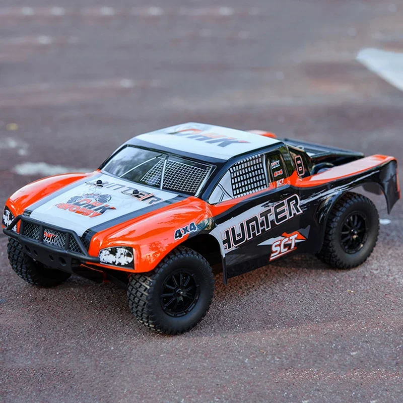 DHK8135 Short Truck RC Car 1/10 Electric 4WD High-speed Drift Car Racing Professional Adult Off-road Climbing Model Toys 4