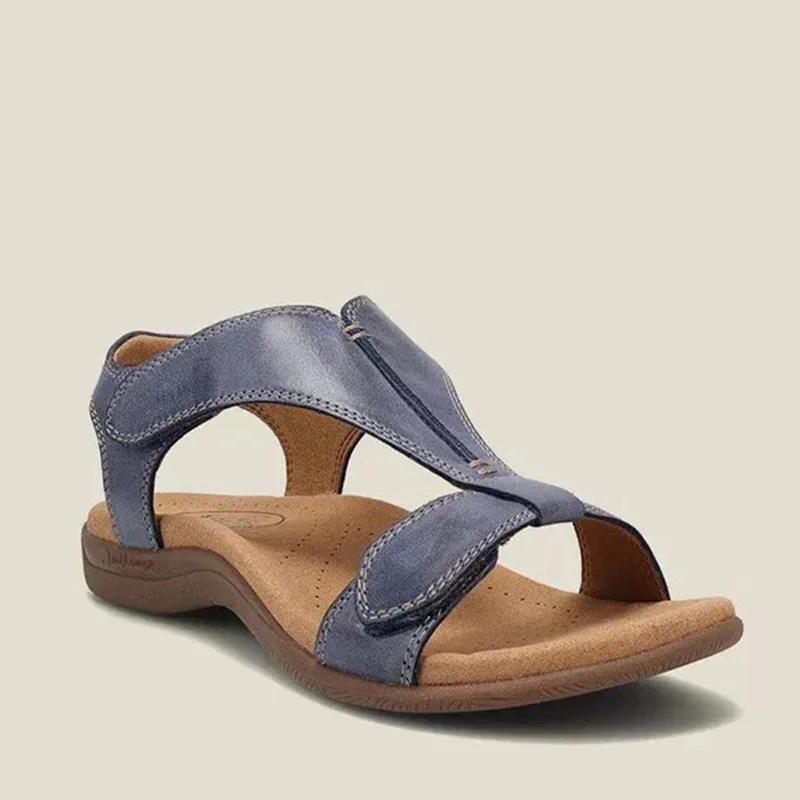 2022 Ankle Strap Lightweight Fashion Sandals Women Summer Open Toes Durable Soft Outdoor Beach Sandals For Women Retro Shoe 