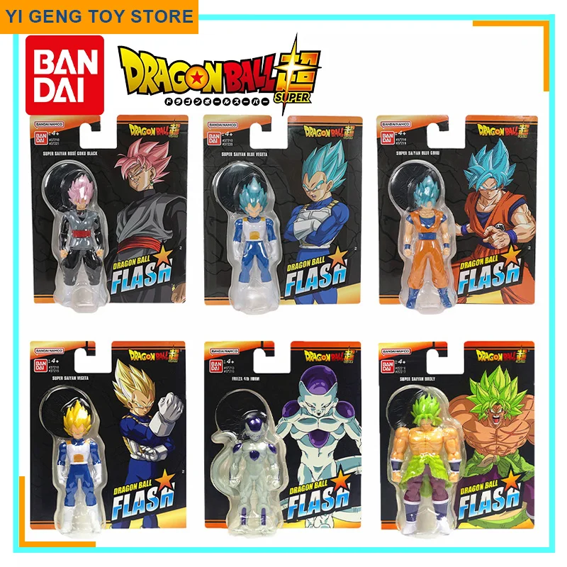 

Original Bandai Dragon Ball Flash Son Goku Vegeta Goku Black Zamasu Broli Son Gohan Super Saiyan Figure Doll PVC Model Toys Gift