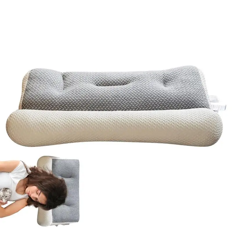 

Super Ergonomic Pillow Ergonomic Neck Pillow Protect Neck Spine Orthopedic For All Sleeping Positions Cervical Contour Pillow