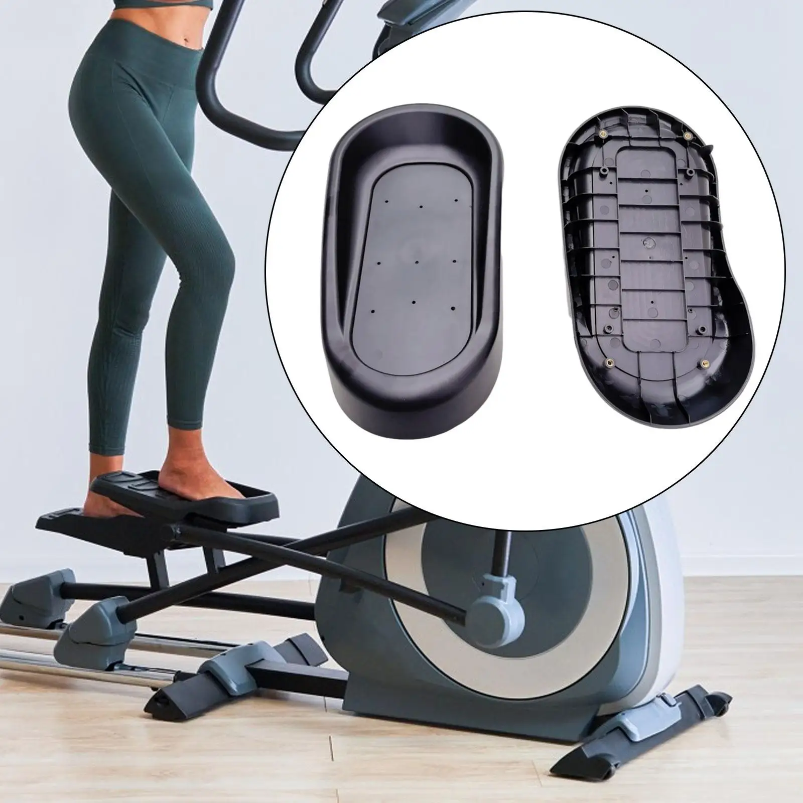 

Elliptical Machine Pedals Footboard for Stepping Elliptical Machine Stepper