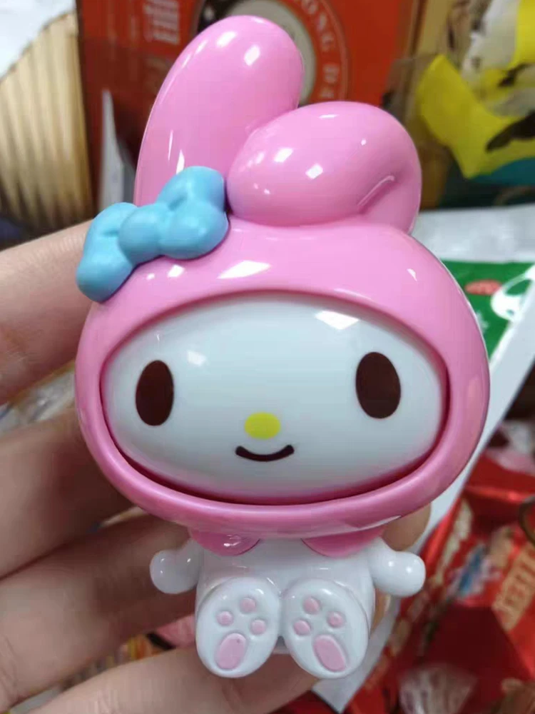 

Sanrio кавайная меняющая лицо искусственное лицо Коричный цвет похвалка моя мелодия Kuromi помпон пурин аниме модель экшн фигурка подарки для детей