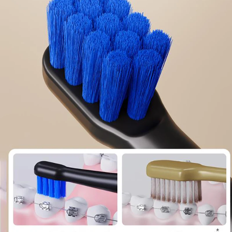 【1PC 칫솔 작은 헤드 엔드 터프트 파인 브러쉬 칫솔 작은 컴팩트 인터스페이스 브러쉬 치간 칫솔 구강 치아 관리】