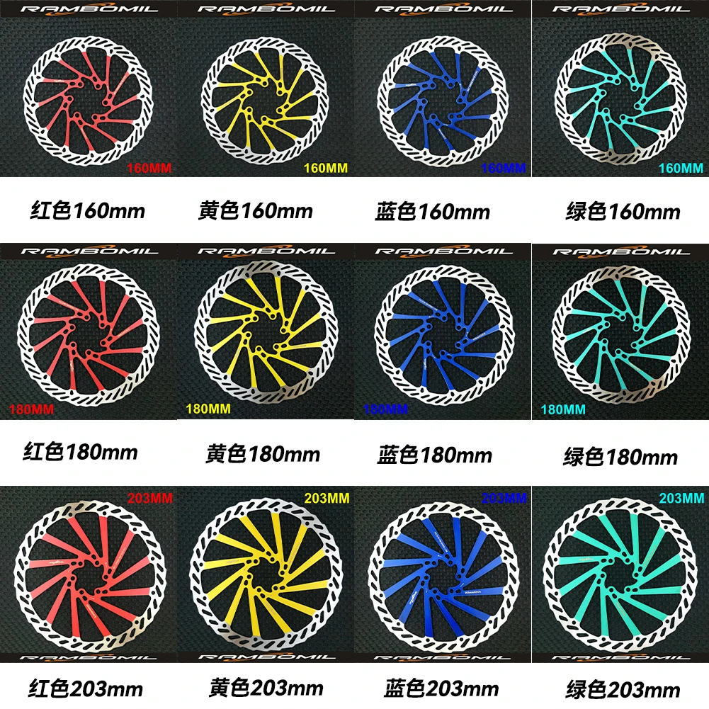 Ultralight Bike Rotor 160MM 180MM 203MM G3 Bicycle Brake Disc 6 Bolts Road Mountain Bike Rotors Durable MTB Rotors for SHIMANO