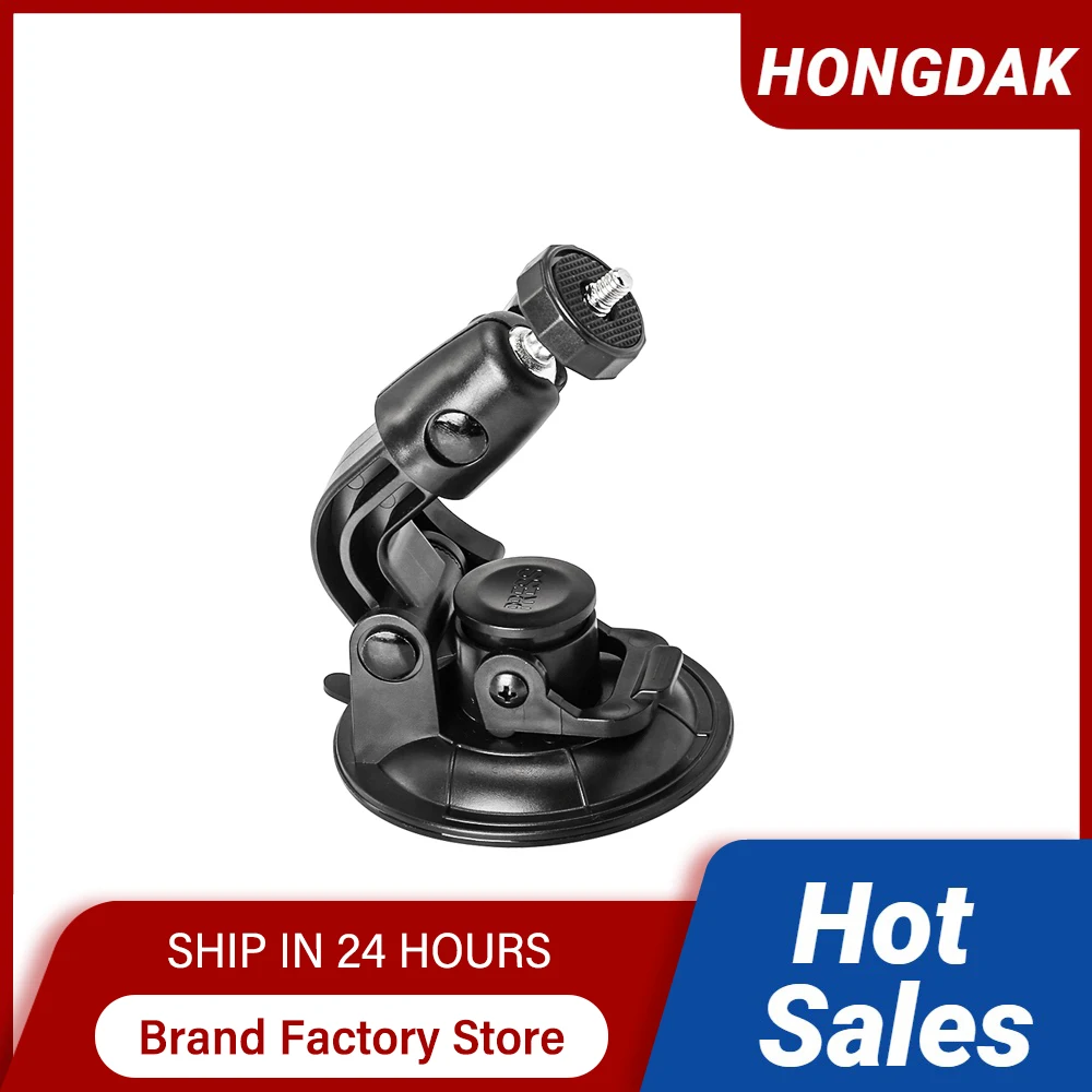 

Mini Action Camera Suction Cup Camera Mount For Go Pro Hero 11 10 9 8 7/SJCAM/DJI/Insta360/Mount Window Glass Sucker Accessory