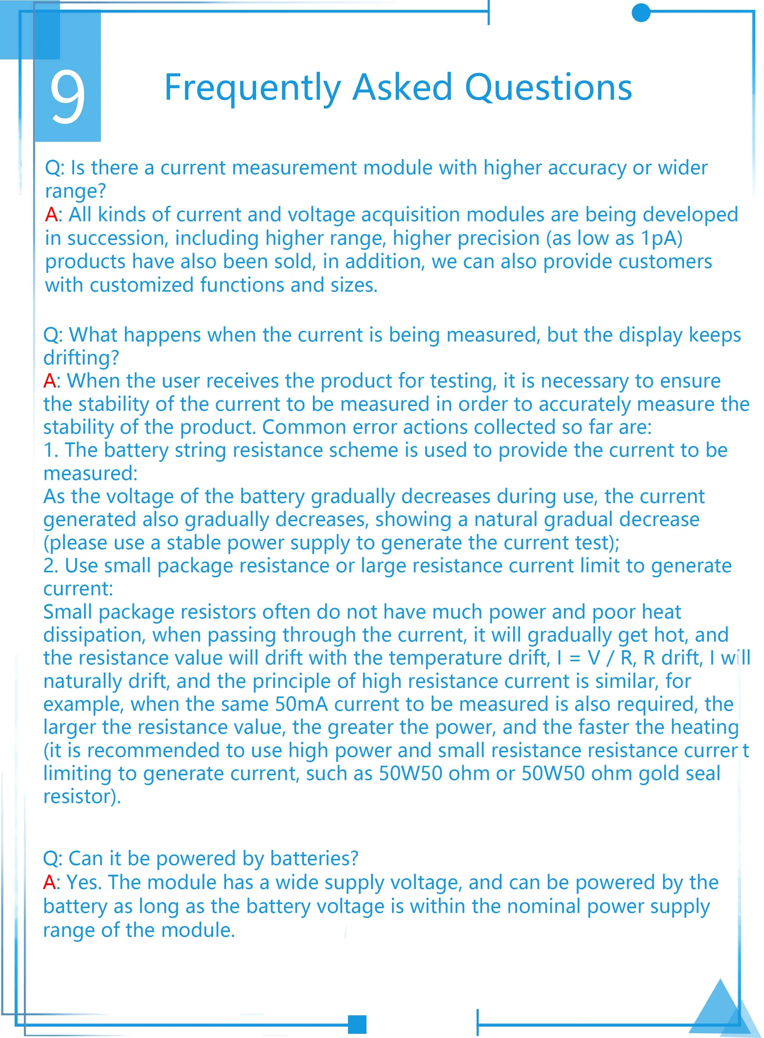 Voltage and current data acquisition card analog quantity acquisition module 0-1