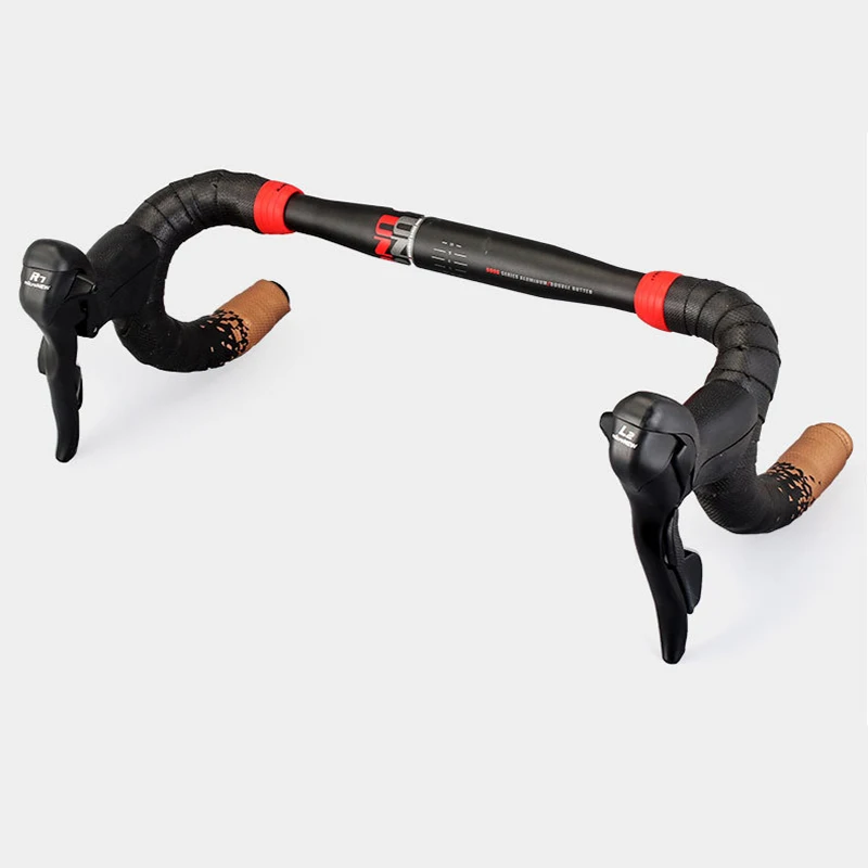Bike Handlebar Tape TOOPRE 1 Pair Bicycle Handlebar Tape Fixing Loops Road Bike Handle Grip Wrap Holding Silicone Rings Cycling Fixed Sleeve Collar