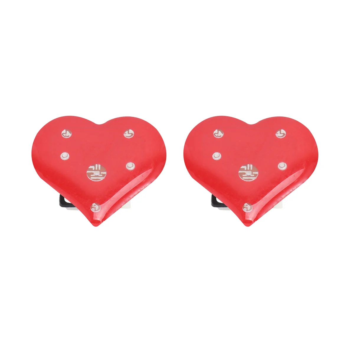 

Heart Brooches Luminous Flash Brooch Decorations Lapel Pins Breastpin Cloth Accessories for Gift