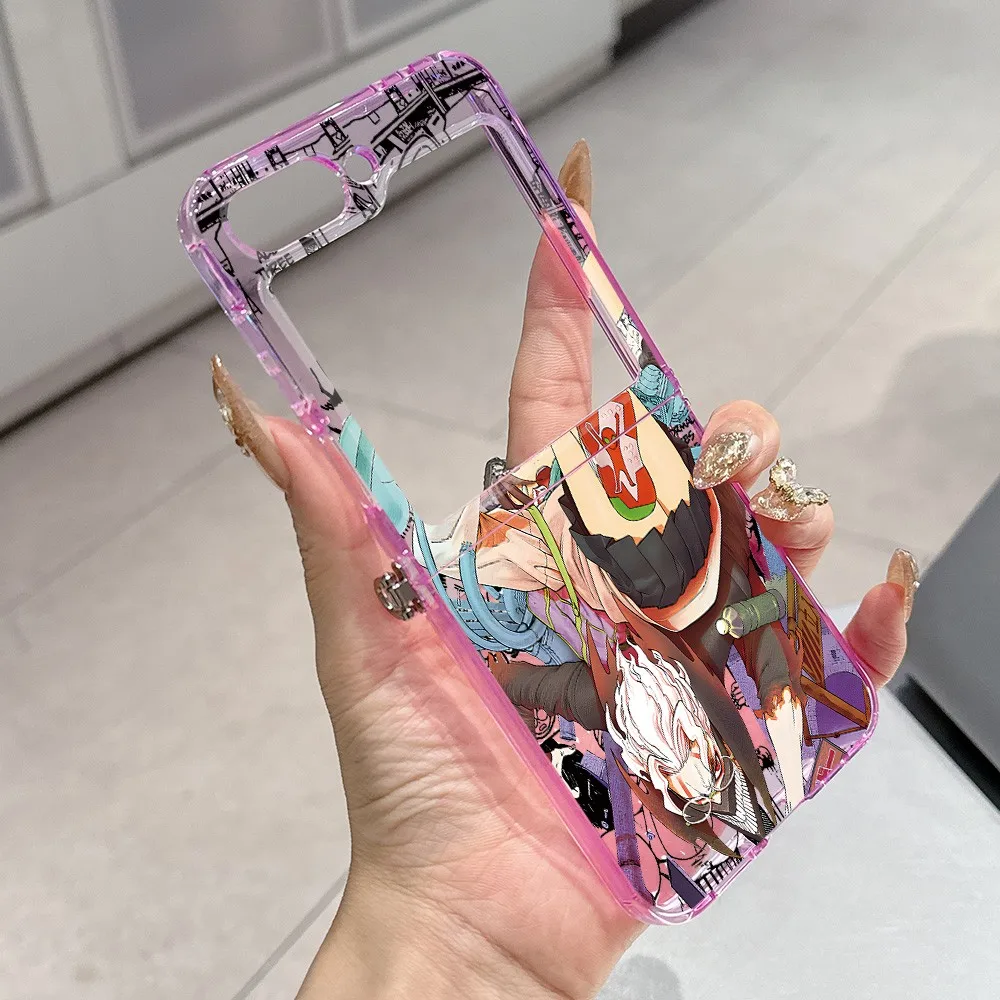Anime Dandadan Hot Phone Case | Semi-Transparent Foldable Soft TPU Cover