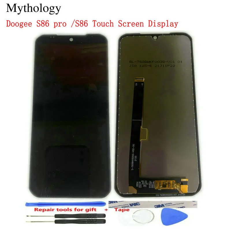 

For Doogee S86 Pro Original LCD Touch Screen Display Mobile Phone Repair Parts