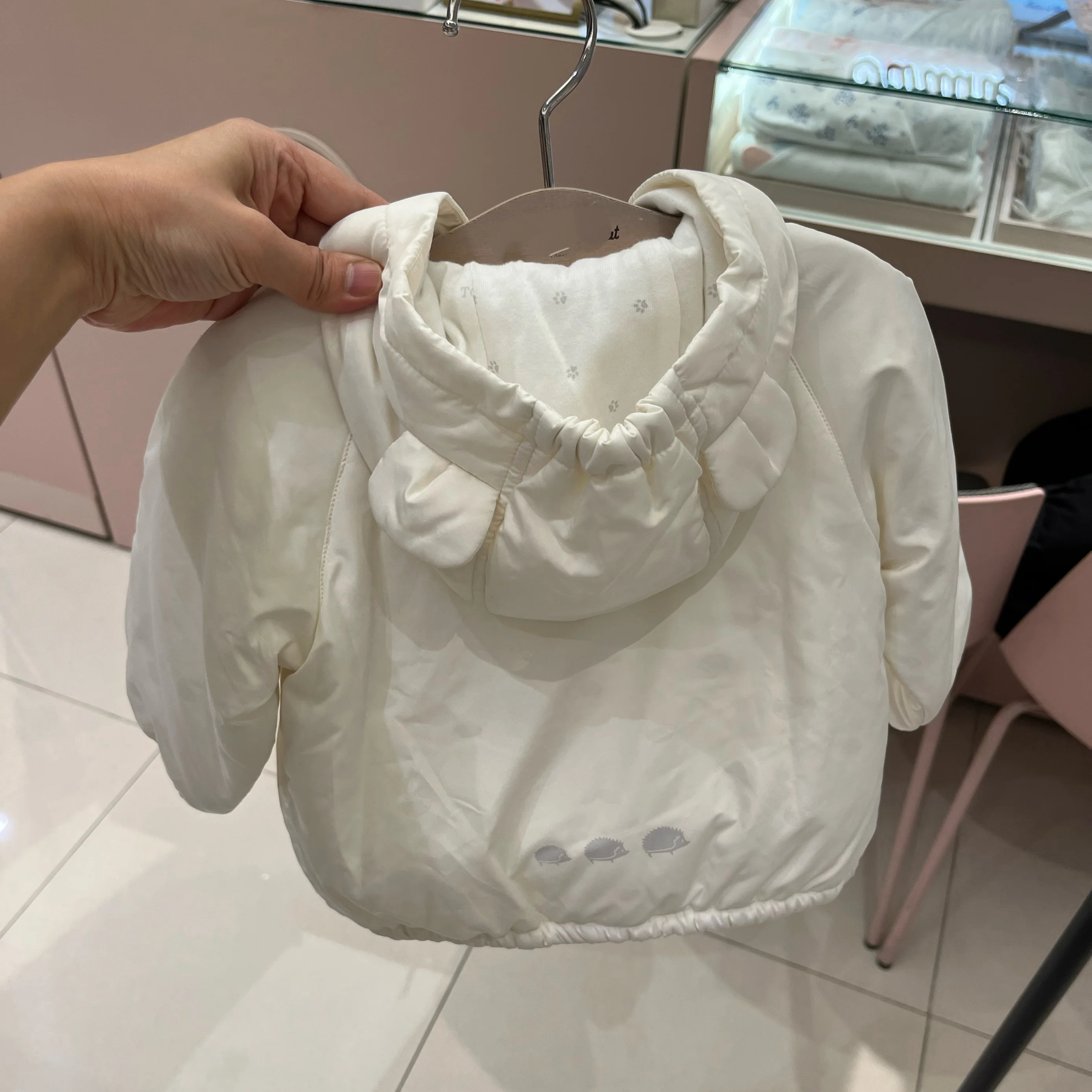 와 를 위한 귀엽고 캐주얼한 따뜻한 면 재킷, 사계절 다용도로 활용 가능한 스타일리쉬한 한국 스타일 아동복