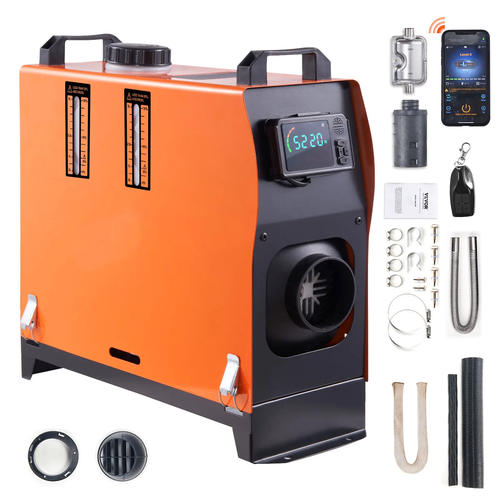 Portable Diesel Air Heater for RV Trailer Camper Boat