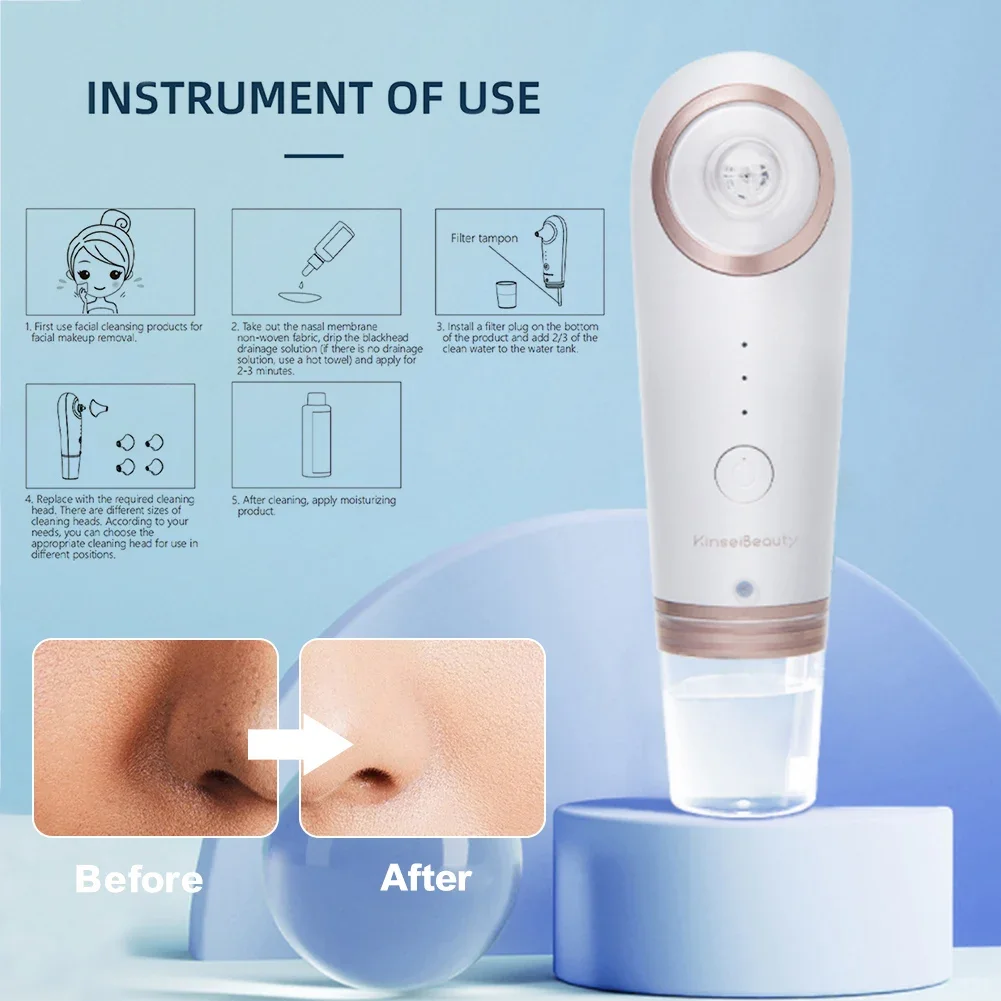 Small bubble blackhead washing machine water cycle clean face Blackhead pour-out device facial cleanser blackhead instrument square water bath nitrogen blowing instrument nitrogen blowing instrument device square 12 position water bath nitrogen blowing