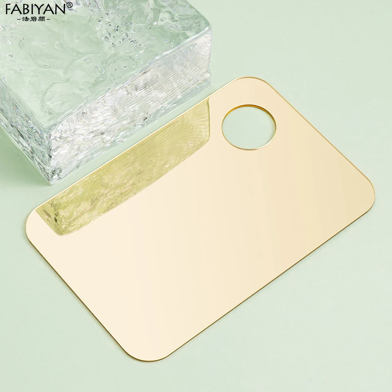 Acrylic Palette Rod Makeup Mixed Tools Nail Art Polish Mixing Plate Foundation Eyeshadow makeup tools makeup mixing palette makeup mixing tool beauty supplies