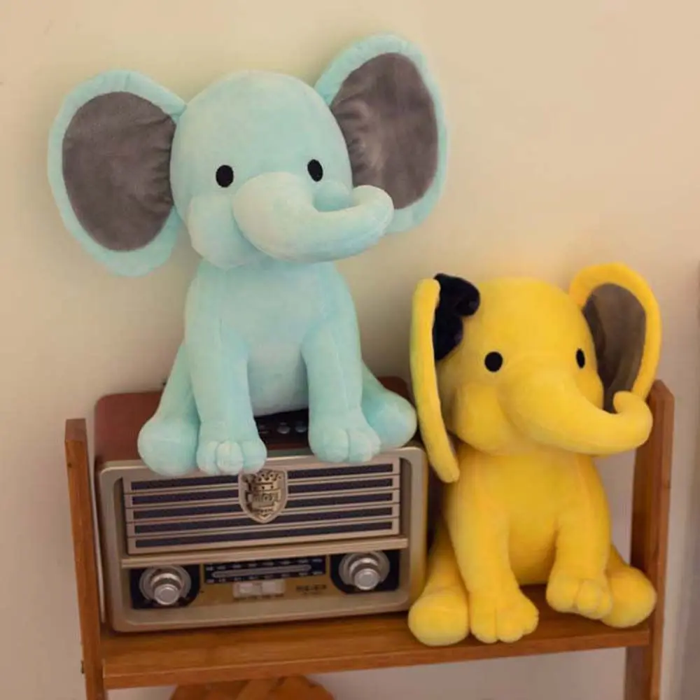 Gifts Elephant Home Decoration Soft Stuffed Pillow Doll Collection Toy Plush Animal Elephant Plush Toy Plush Doll Stuffed Toys silicone molds diy animal fondant mold cake decoration animal chocolate baking mold reusable dog cat mold handmade