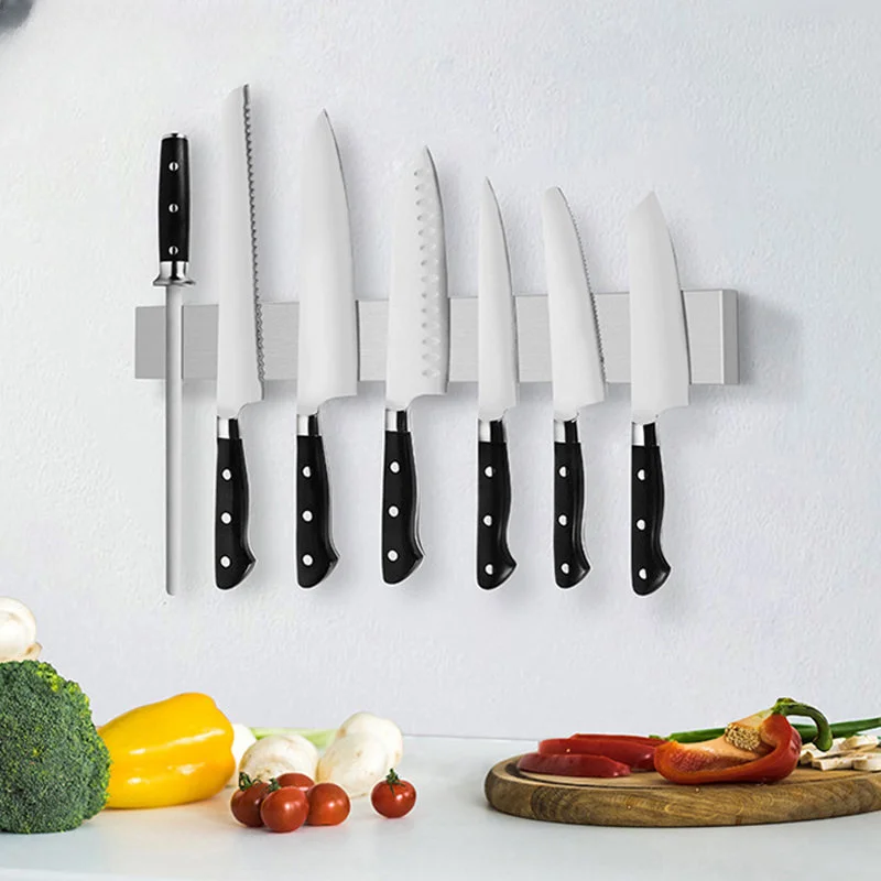 Universal Knife Block Holder, Knife Holder Without Knives,Detachable for Easy Cleaning, Round Knife Holder for Safe, Space Saver Knife Storage