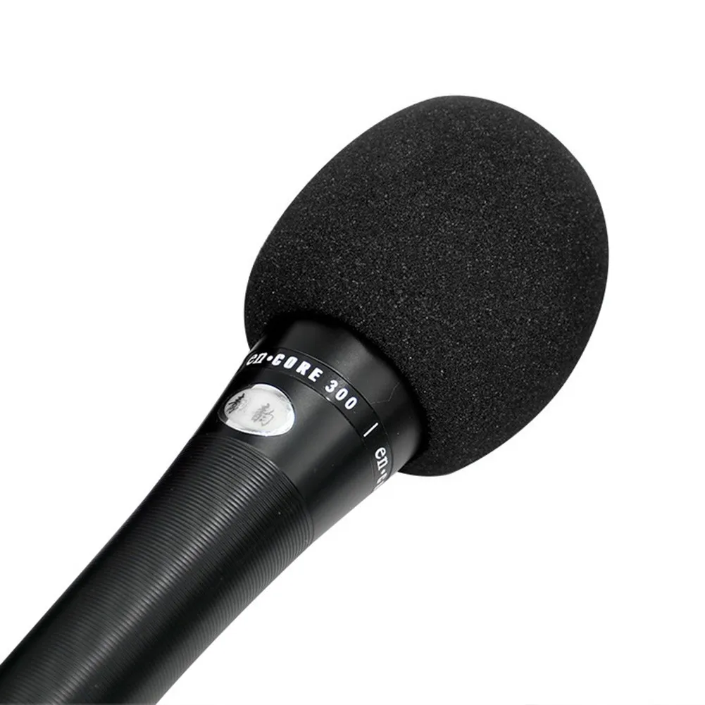 цена 2021 5 Pack Foam Quality Replacement Standard Covers Windscreen Handheld Microphone Durable High Quality New Top-quality