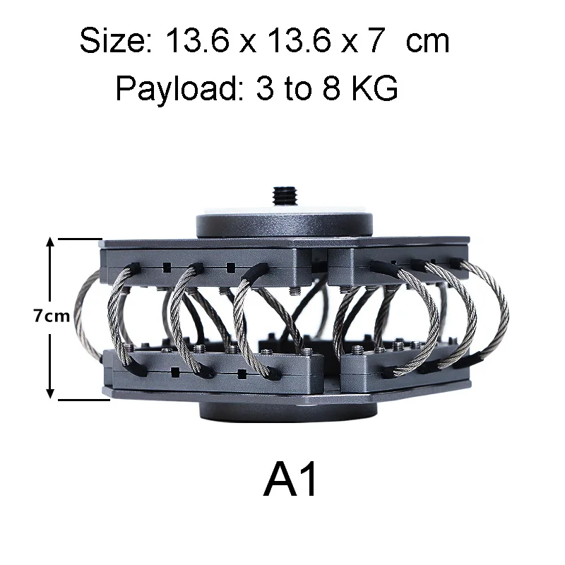 ASXMOV A1 Vibration Isolator Wire Mount for Gimbals Cameras