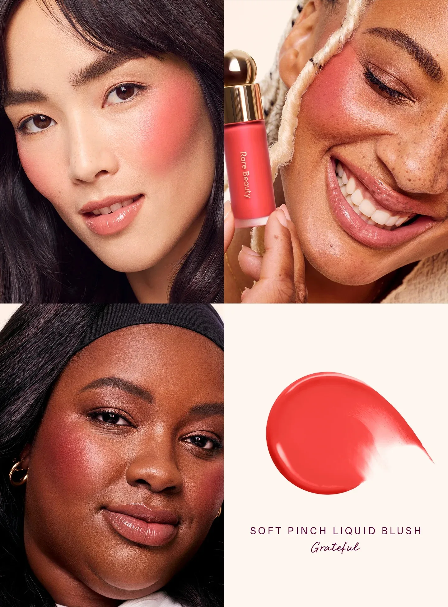 Grateful blusher