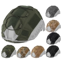 Tactical FAST Helmet Cover Multicam Paintball Airsoft Helmet Covers for MH PJ BJ OPS-Core Fast Helmet,with Elastic Cord