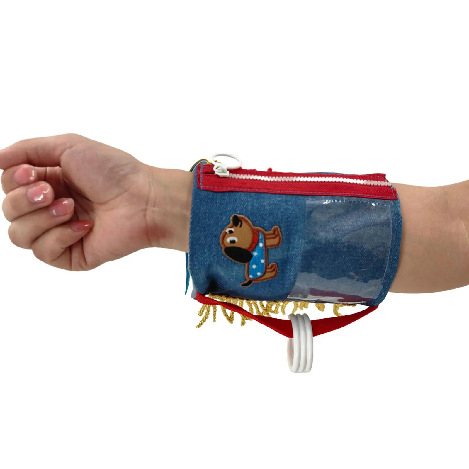 감각 장난감 노인용 손목 커프를 위한 다용도 휴대용 감각 도구 담요