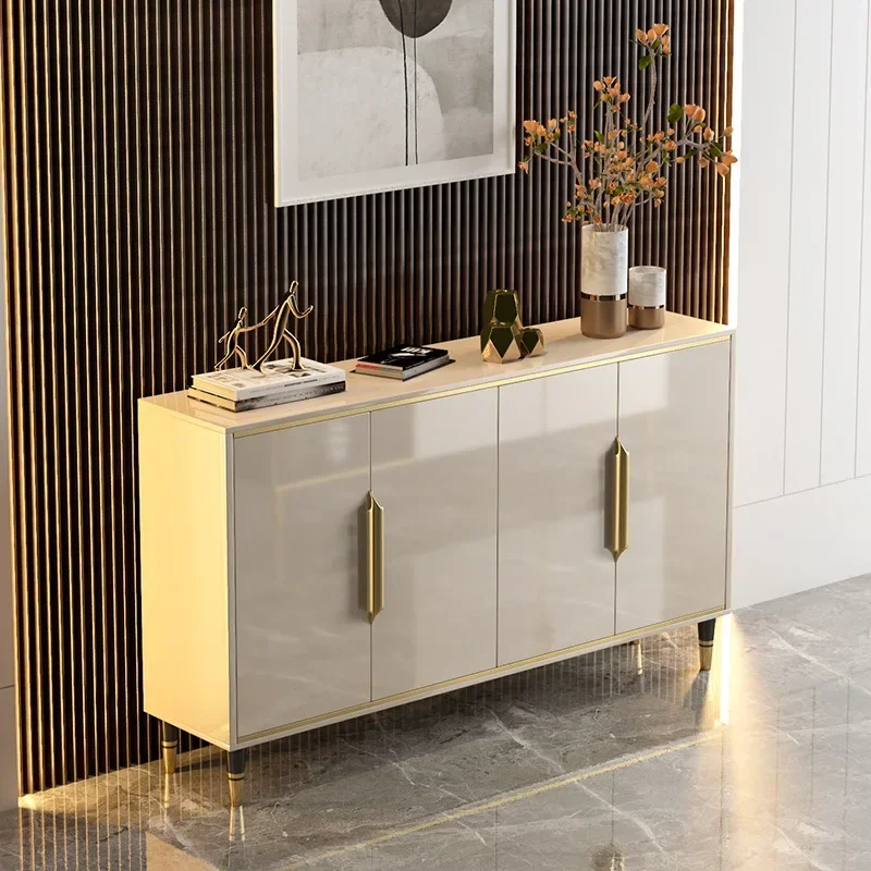Modern minimalist sideboard kitchen cabinet furniture porch display cabinet showcase living room slate porch