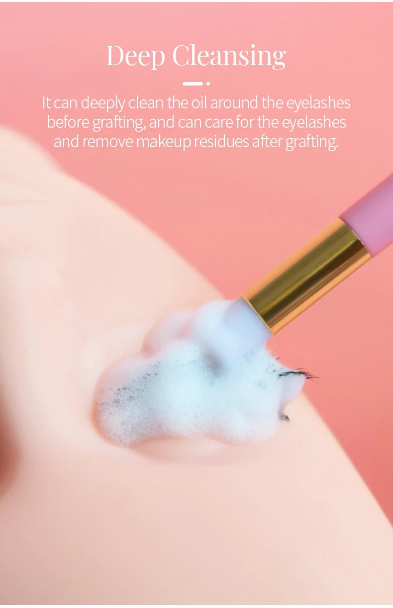 Description Picture 6 of itemEyelash Extension Shampoo Foam High Quality Makeup Tools Deep Clean Remover Glue