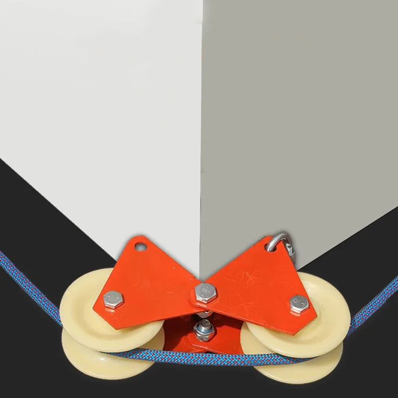 Rope Retract protect Pulley Labor-saving Rope Anti-wear Wheel Cable ...