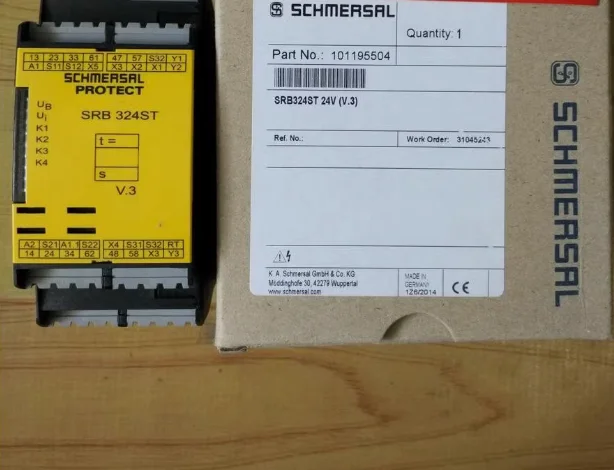 

New original SCHMERSALZS Safety relay SRB324ST 24V (V.3)