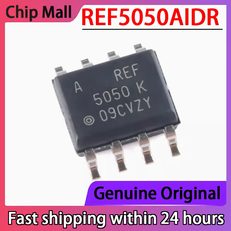 

2PCS New Original REF5050AIDR REF5050 SOIC-8 5.0V Precision Series Voltage Reference Chip in Stock