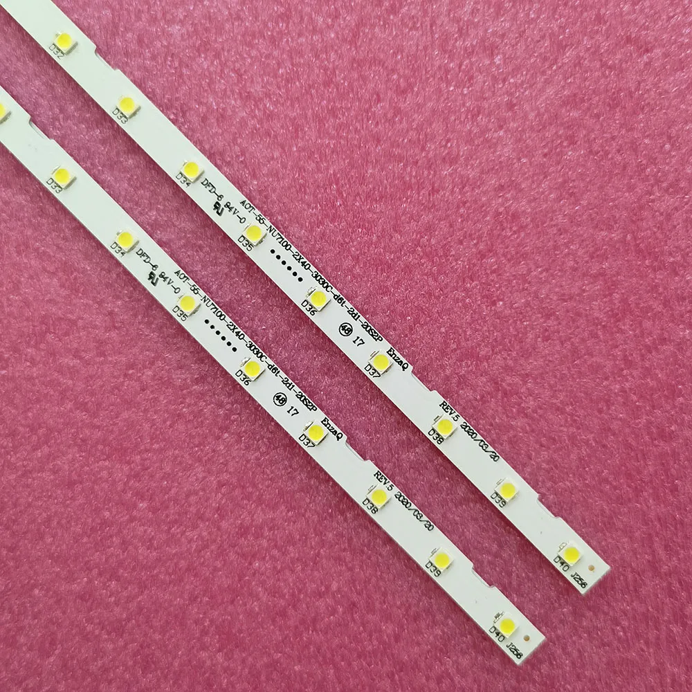 TV용 LED 스트립 55NU7100 UE55NU7105 UE55NU7172 UE55NU7090U UE55NU7170 UE55NU7300 UE55NU7400 UE55NU7091