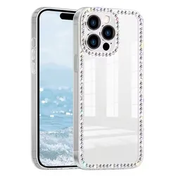 Luxurious Glitter Bling Diamond Clear Phone Case Cover for Realme Narzo 30A (Clear)