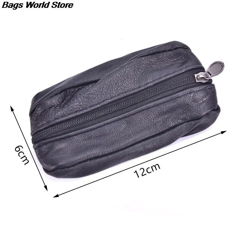 Coin Purse Mini Zipper Soft Purses Key Bags Unisex Gift Money Pocket Thin Wallets Ring Pouch Small Change Bag 1x